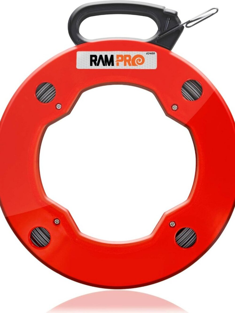 Flexible Fish Tape Wire Puller Tool - Easy Cable Pulling with Double Loop Tip